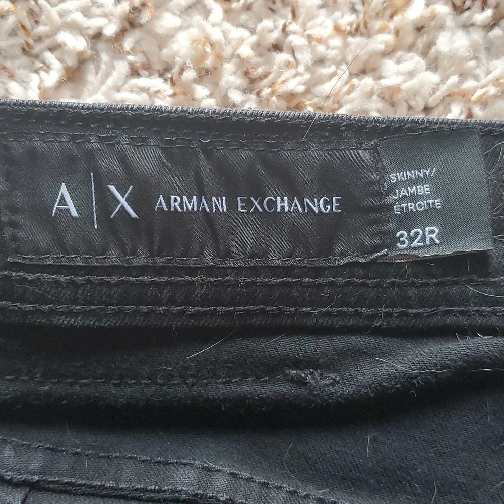 Armani Exchange Men's Black Jeans SZ 32R NWOT - Picture 8 of 10